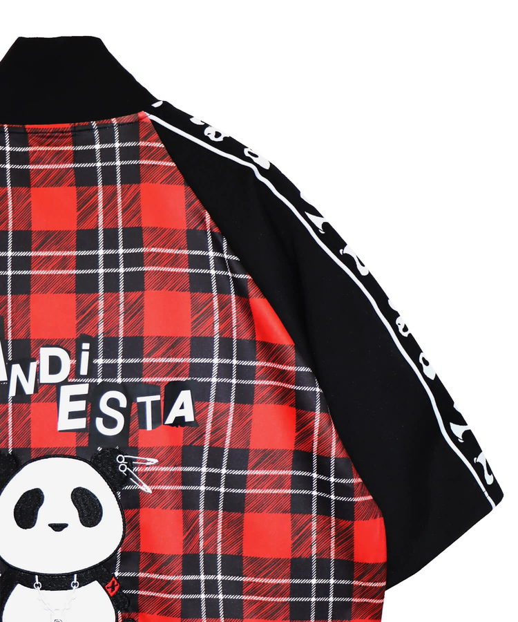 PANDIESTA(パンディエスタ) |SB PANDIESTA チェックでパンクな パンダ トラックジャージ(585100 MENS)