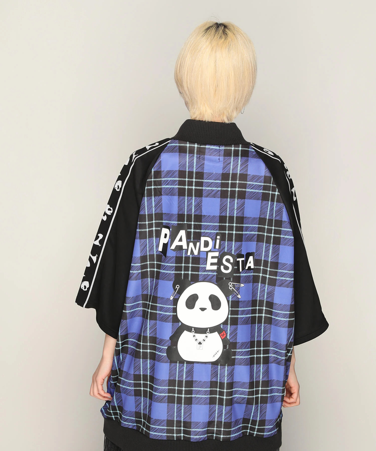 PANDIESTA(パンディエスタ) |SB PANDIESTA チェックでパンクな パンダ トラックジャージ(585100 MENS)