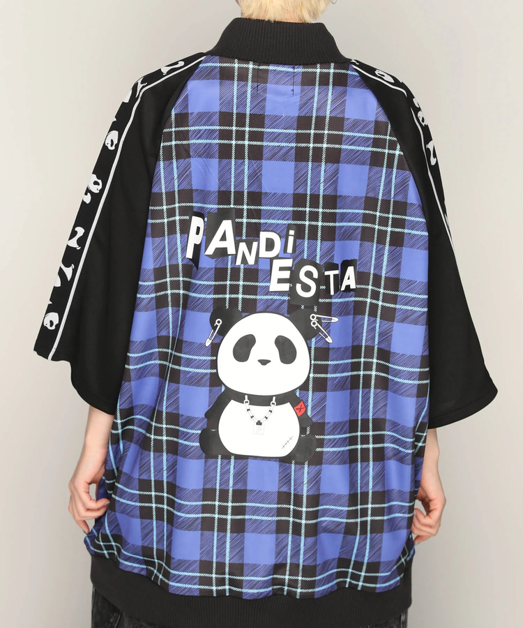 PANDIESTA(パンディエスタ) |SB PANDIESTA チェックでパンクな パンダ トラックジャージ(585100 MENS)