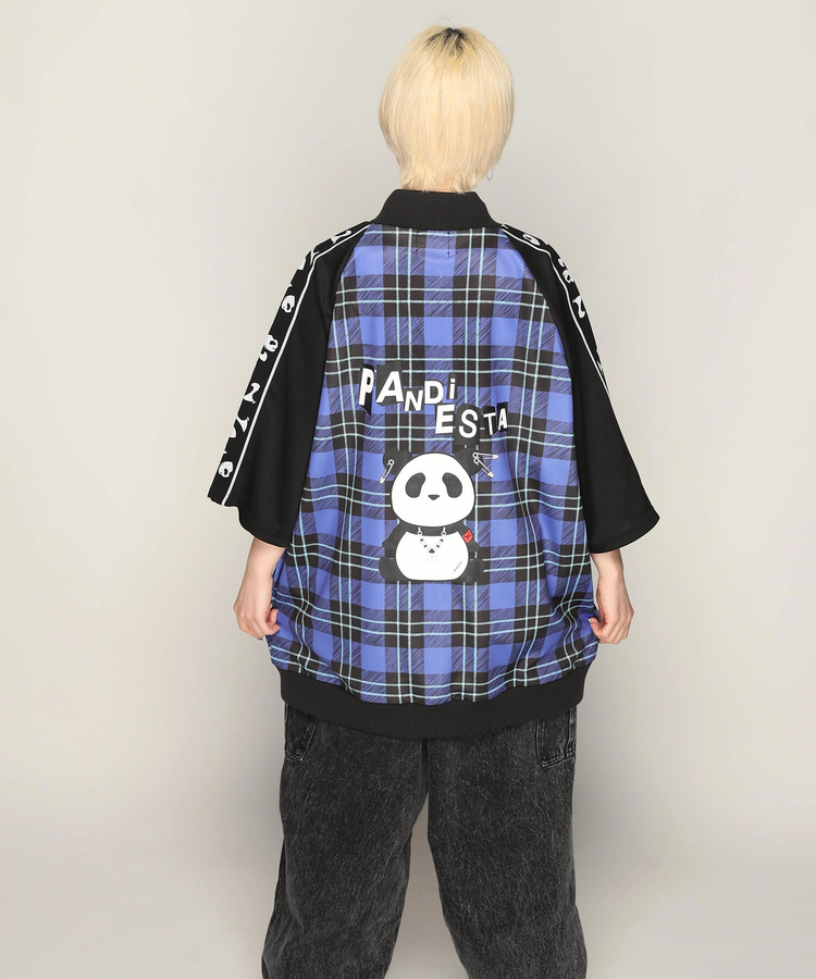 PANDIESTA(パンディエスタ) |SB PANDIESTA チェックでパンクな パンダ トラックジャージ(585100 MENS)