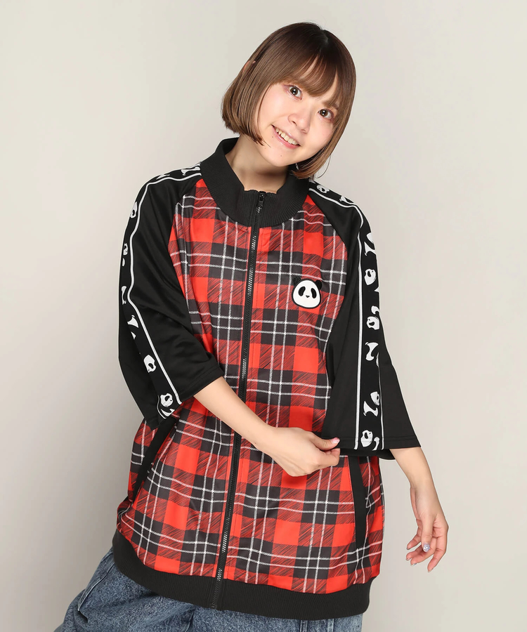 PANDIESTA(パンディエスタ) |SB PANDIESTA チェックでパンクな パンダ トラックジャージ(585100 MENS)