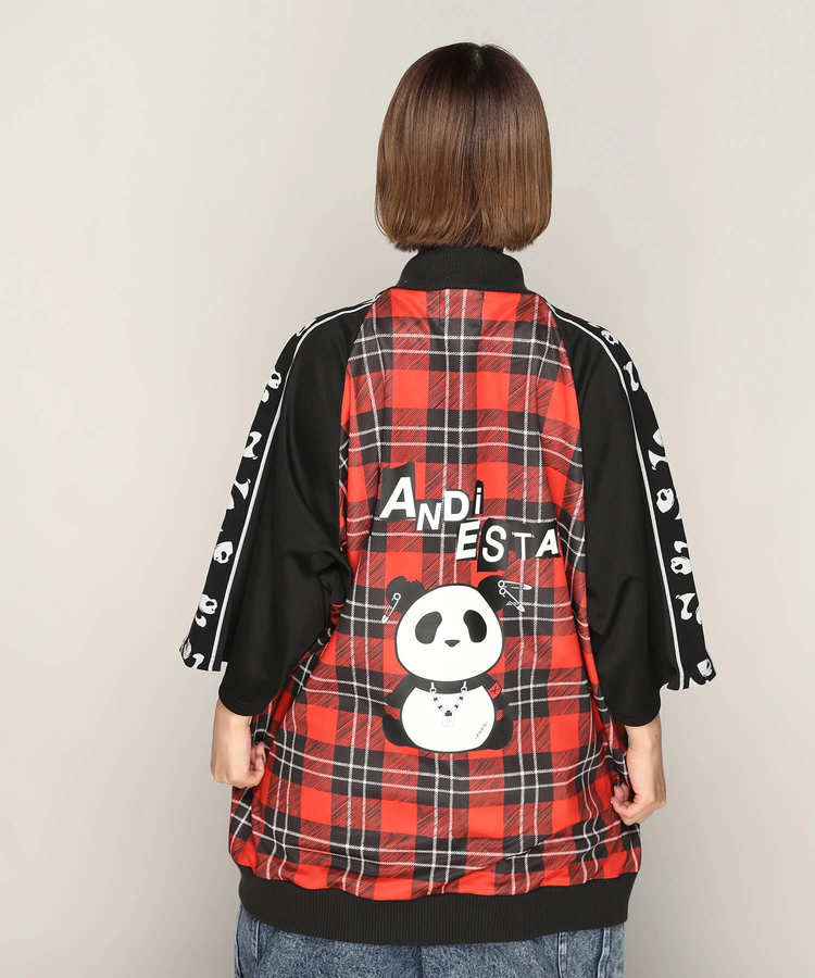 PANDIESTA(パンディエスタ) |SB PANDIESTA チェックでパンクな パンダ トラックジャージ(585100 MENS)