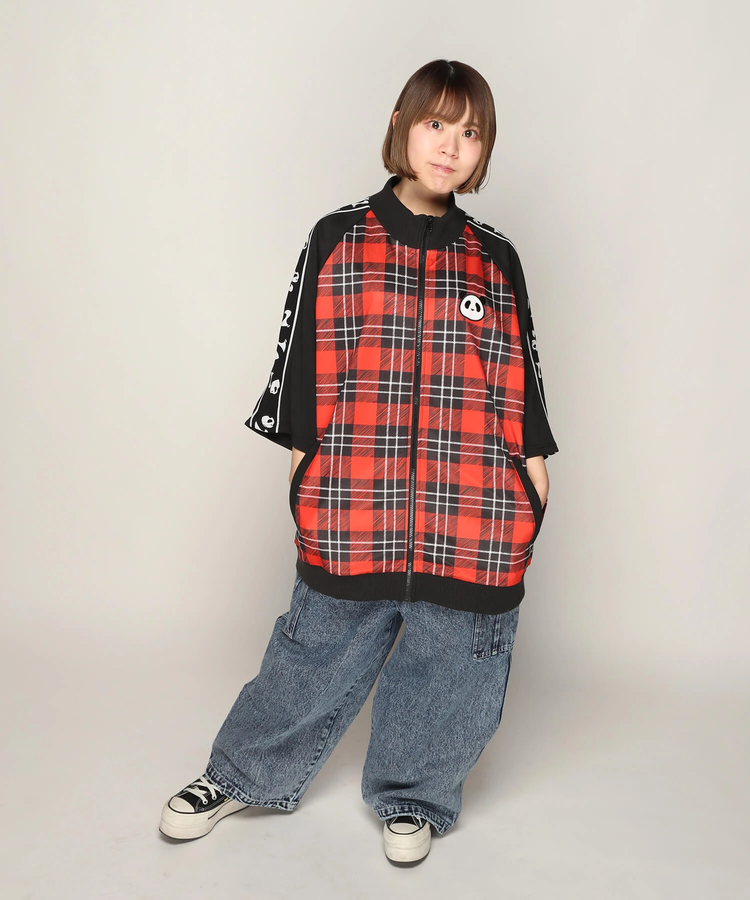 PANDIESTA(パンディエスタ) |SB PANDIESTA チェックでパンクな パンダ トラックジャージ(585100 MENS)