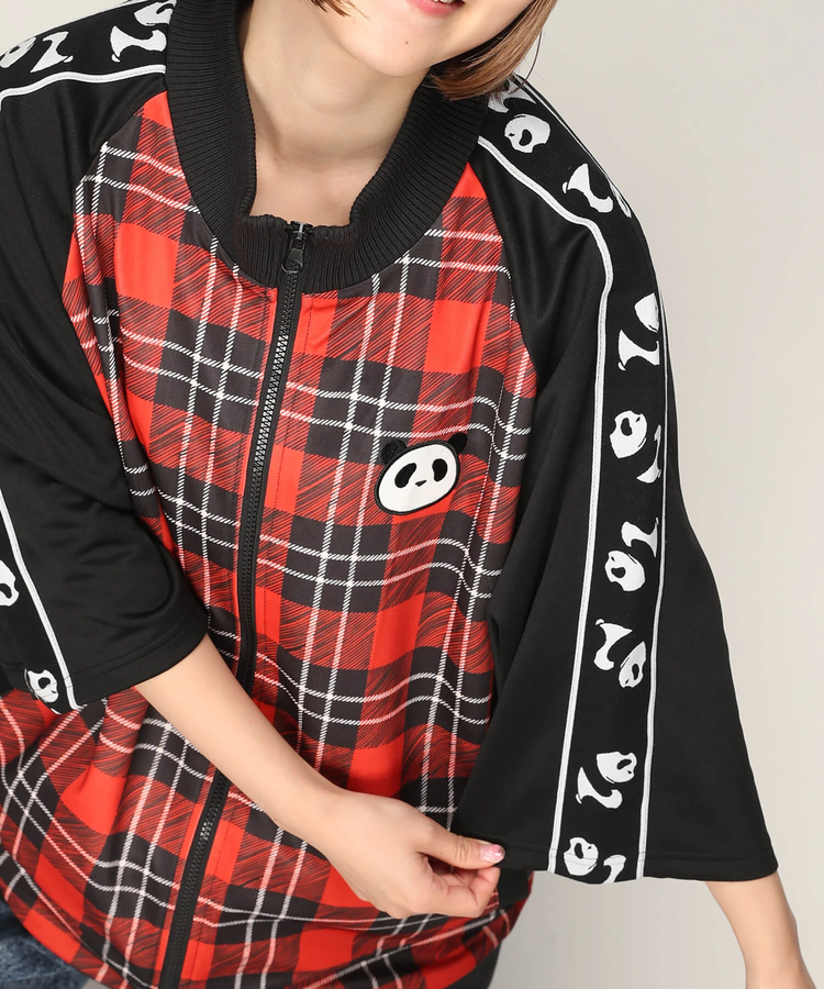 PANDIESTA(パンディエスタ) |SB PANDIESTA チェックでパンクな パンダ トラックジャージ(585100 MENS)