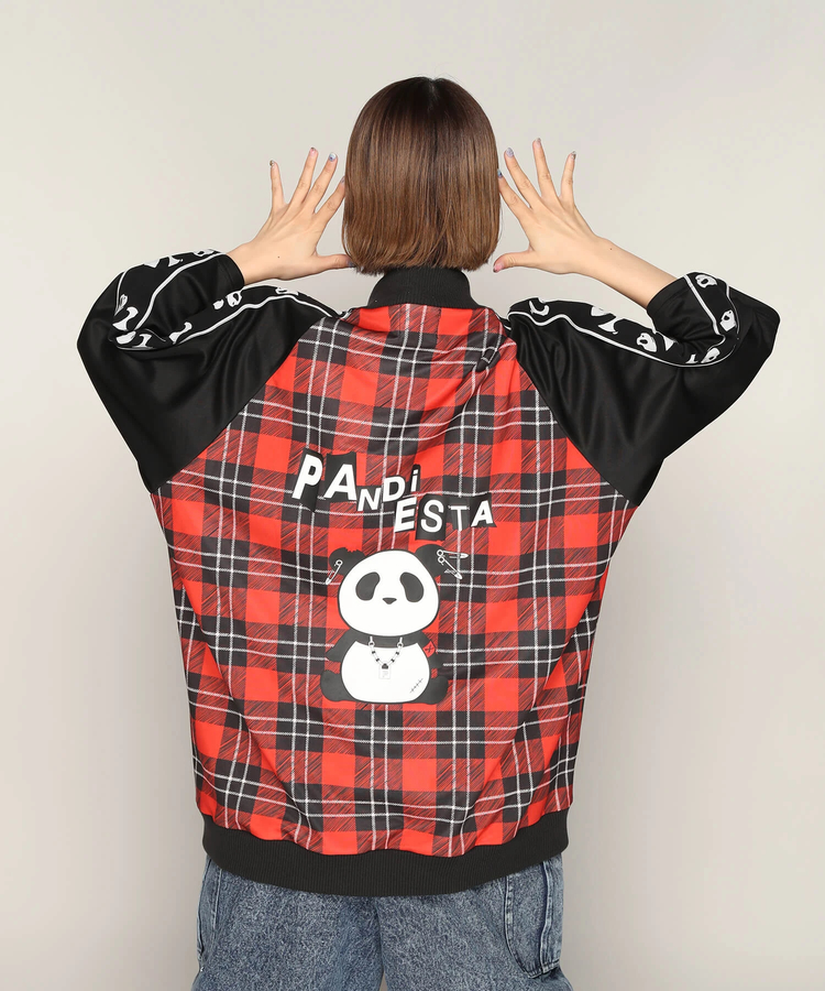 PANDIESTA(パンディエスタ) |SB PANDIESTA チェックでパンクな パンダ トラックジャージ(585100 MENS)