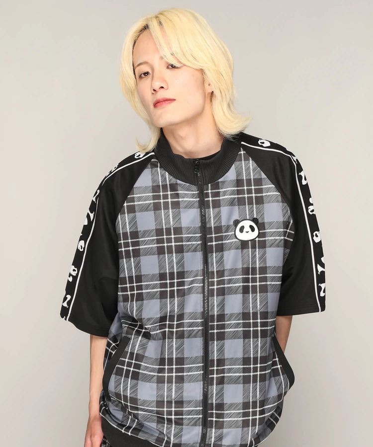 PANDIESTA(パンディエスタ) |SB PANDIESTA チェックでパンクな パンダ トラックジャージ(585100 MENS)