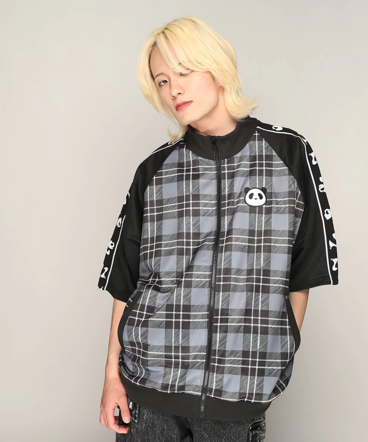 PANDIESTA(パンディエスタ) |SB PANDIESTA チェックでパンクな パンダ トラックジャージ(585100 MENS)