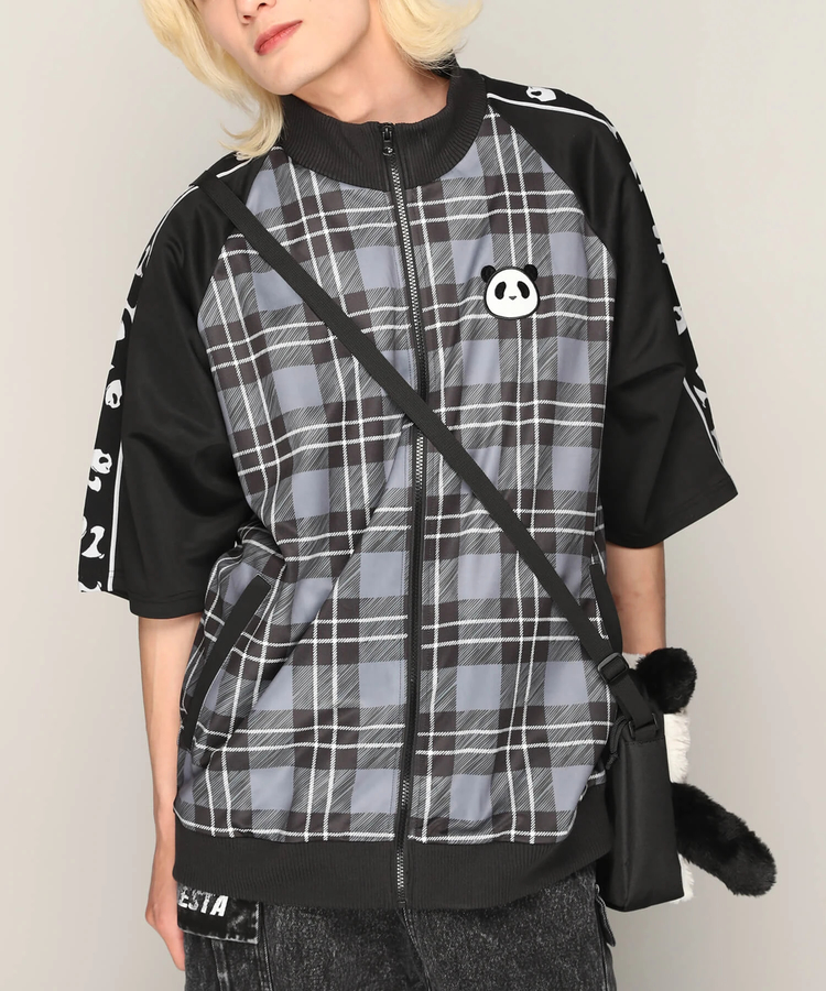 PANDIESTA(パンディエスタ) |SB PANDIESTA チェックでパンクな パンダ トラックジャージ(585100 MENS)