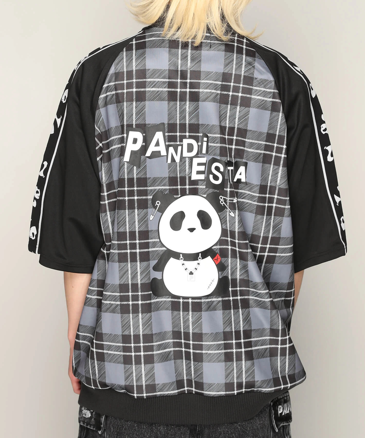 PANDIESTA(パンディエスタ) |SB PANDIESTA チェックでパンクな パンダ トラックジャージ(585100 MENS)