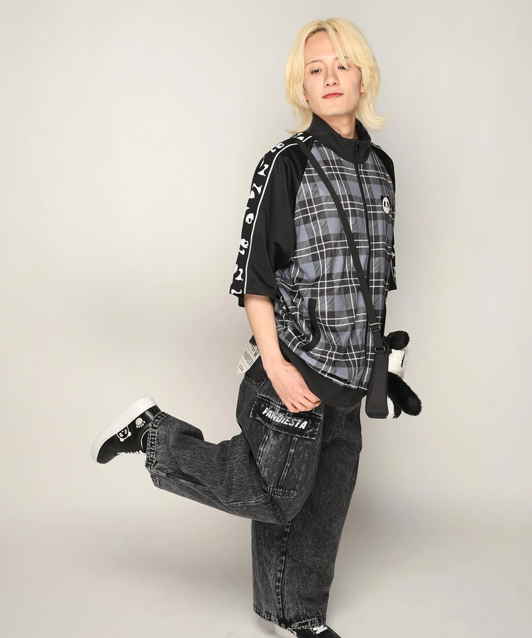 PANDIESTA(パンディエスタ) |SB PANDIESTA チェックでパンクな パンダ トラックジャージ(585100 MENS)