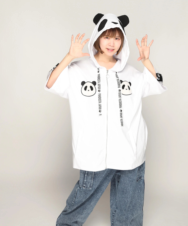 PANDIESTA(パンディエスタ) |SB PANDIESTA 夏の羽根つきパンダさん BIG P/K(585102 MENS/WOMENS)