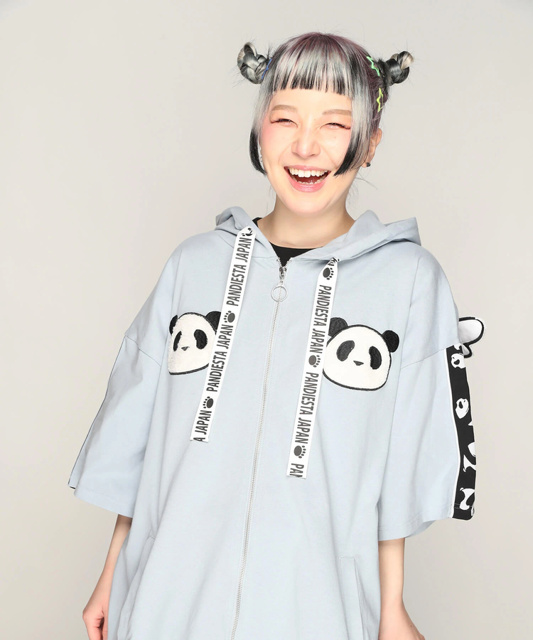 PANDIESTA(パンディエスタ) |SB PANDIESTA 夏の羽根つきパンダさん BIG P/K(585102 MENS/WOMENS)