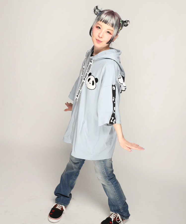 PANDIESTA(パンディエスタ) |SB PANDIESTA 夏の羽根つきパンダさん BIG P/K(585102 MENS/WOMENS)