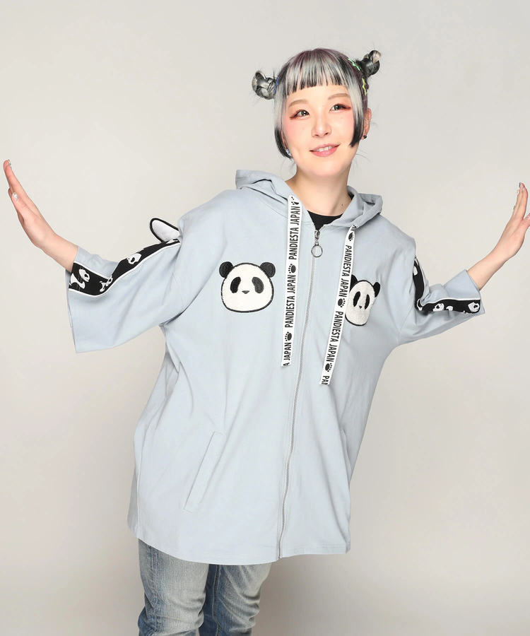 PANDIESTA(パンディエスタ) |SB PANDIESTA 夏の羽根つきパンダさん BIG P/K(585102 MENS/WOMENS)