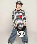 PANDIESTA(パンディエスタ) |SB PANDIESTA I LOVE ぱんださん BIG Tシャツ(585105 MENS/WOMENS)
