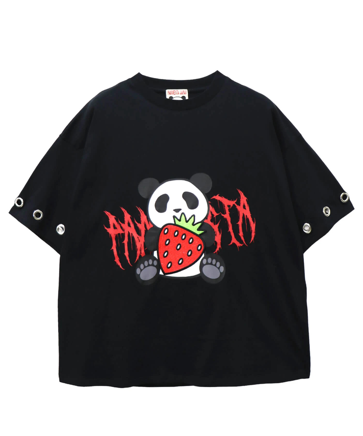 PANDIESTA(パンディエスタ) |SB PANDIESTA イチゴとぱんださん BIG Tシャツ(585106 MENS/WOMENS)