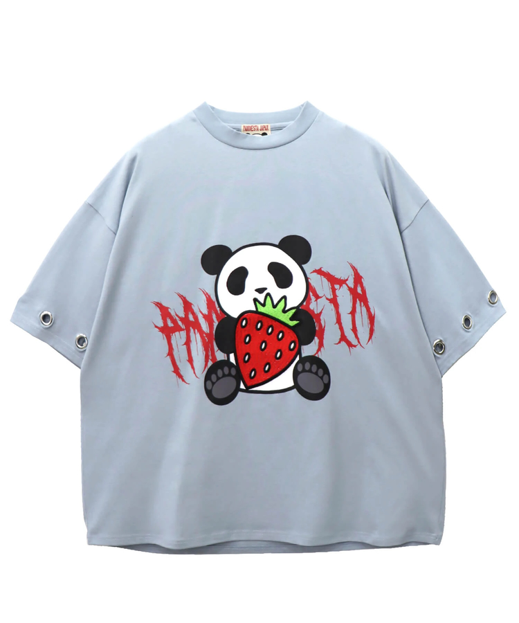 PANDIESTA(パンディエスタ) |SB PANDIESTA イチゴとぱんださん BIG Tシャツ(585106 MENS/WOMENS)