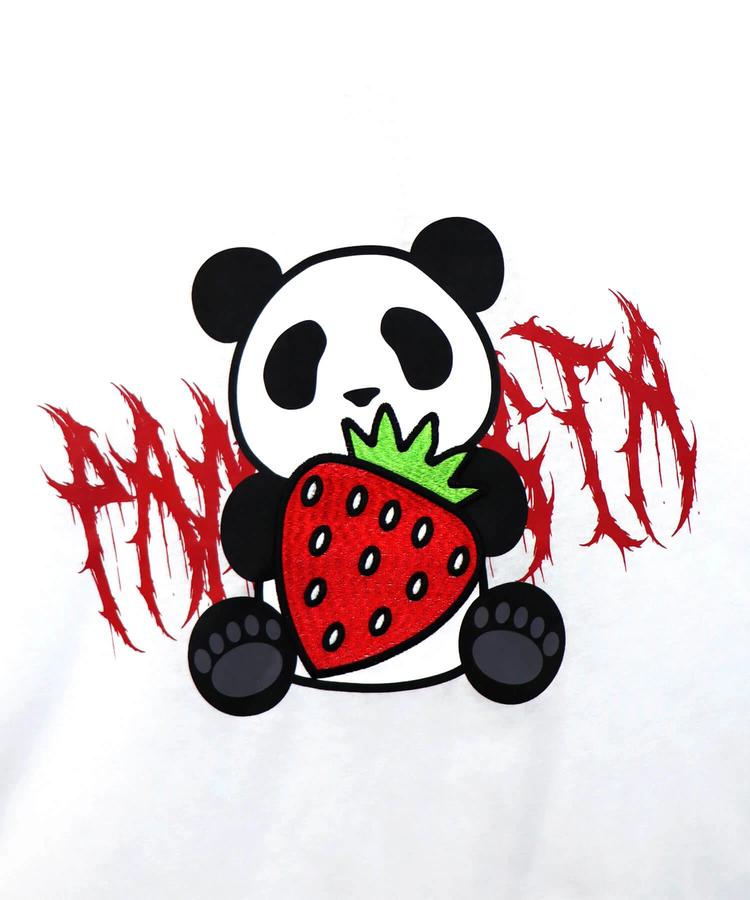 PANDIESTA(パンディエスタ) |SB PANDIESTA イチゴとぱんださん BIG Tシャツ(585106 MENS/WOMENS)