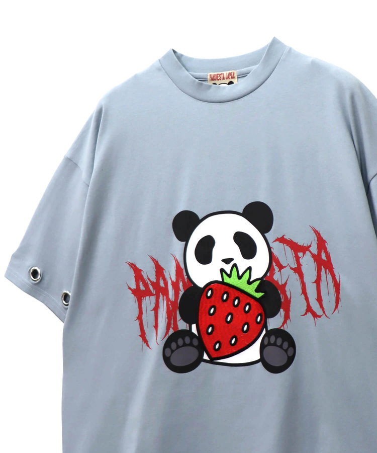 PANDIESTA(パンディエスタ) |SB PANDIESTA イチゴとぱんださん BIG Tシャツ(585106 MENS/WOMENS)