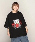 PANDIESTA(パンディエスタ) |SB PANDIESTA イチゴとぱんださん BIG Tシャツ(585106 MENS/WOMENS)