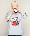 PANDIESTA(パンディエスタ) |SB PANDIESTA イチゴとぱんださん BIG Tシャツ(585106 MENS/WOMENS)
