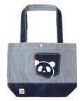 PANDIESTA(パンディエスタ) |SB 熊猫謹製 パンダアイコン 刺繍 切替 トートバッグ(585650 MENS/WOMENS)