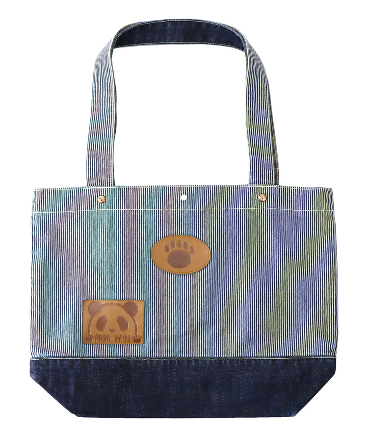 PANDIESTA(パンディエスタ) |SB 熊猫謹製 パンダアイコン 刺繍 切替 トートバッグ(585650 MENS/WOMENS)