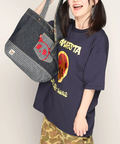 PANDIESTA(パンディエスタ) |SB 熊猫謹製 パンダアイコン 刺繍 切替 トートバッグ(585650 MENS/WOMENS)