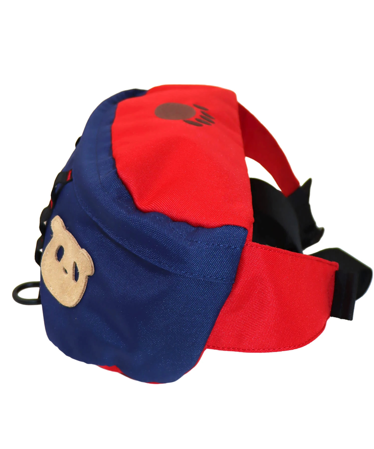 PANDIESTA(パンディエスタ) |SB 熊猫謹製 パンダアップリケ 切替 ２WAY ベルトバッグ(585901 MENS/WOMENS)