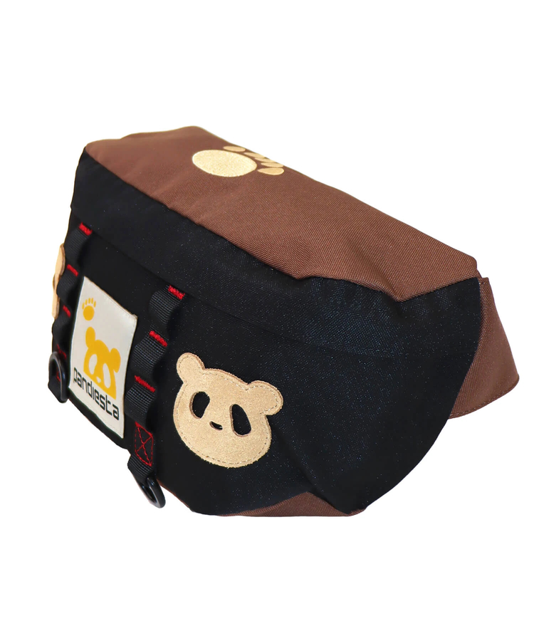 PANDIESTA(パンディエスタ) |SB 熊猫謹製 パンダアップリケ 切替 ２WAY ベルトバッグ(585901 MENS/WOMENS)