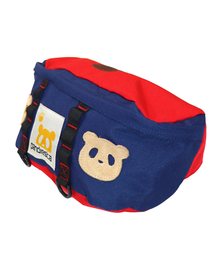 PANDIESTA(パンディエスタ) |SB 熊猫謹製 パンダアップリケ 切替 ２WAY ベルトバッグ(585901 MENS/WOMENS)