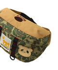 PANDIESTA(パンディエスタ) |SB 熊猫謹製 パンダアップリケ 切替 ２WAY ベルトバッグ(585901 MENS/WOMENS)