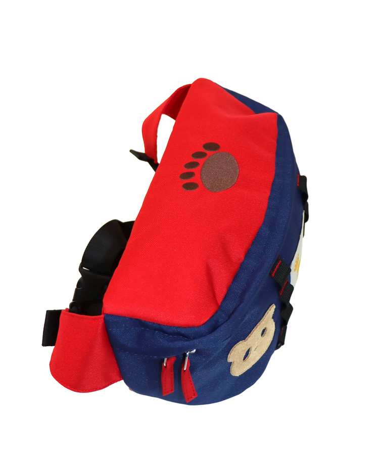 PANDIESTA(パンディエスタ) |SB 熊猫謹製 パンダアップリケ 切替 ２WAY ベルトバッグ(585901 MENS/WOMENS)