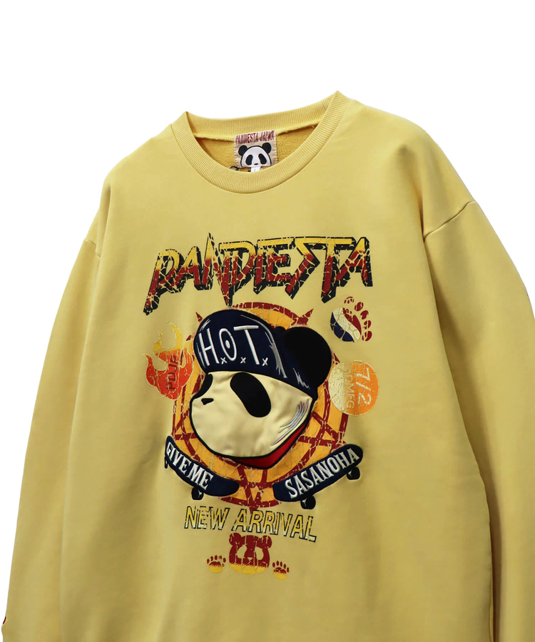 PANDIESTA(パンディエスタ) |SB PANDIESTA スケートパンダ ピグメント クルー スウェット(564561 MENS)