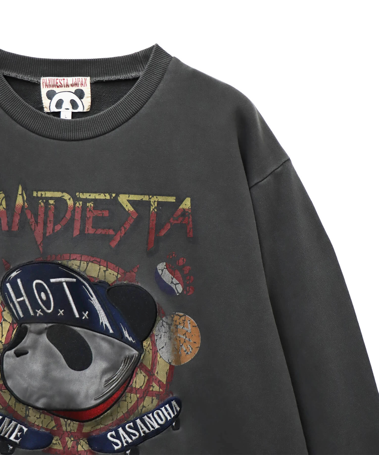 PANDIESTA(パンディエスタ) |SB PANDIESTA スケートパンダ ピグメント クルー スウェット(564561 MENS)