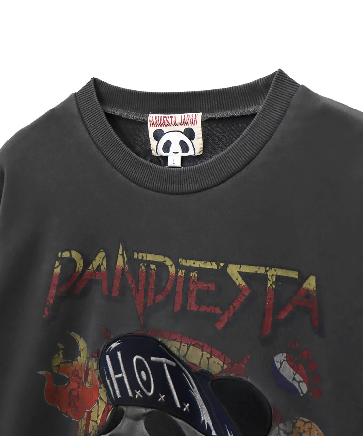 PANDIESTA(パンディエスタ) |SB PANDIESTA スケートパンダ ピグメント クルー スウェット(564561 MENS)