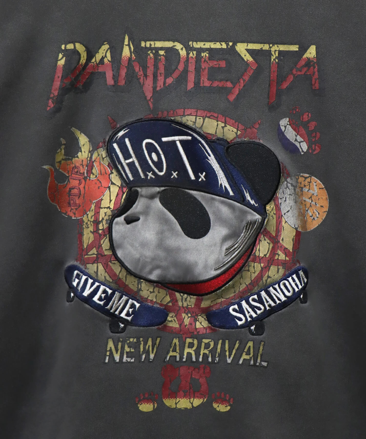 PANDIESTA(パンディエスタ) |SB PANDIESTA スケートパンダ ピグメント クルー スウェット(564561 MENS)