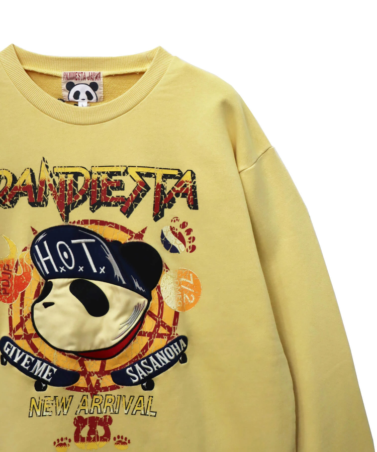 PANDIESTA(パンディエスタ) |SB PANDIESTA スケートパンダ ピグメント クルー スウェット(564561 MENS)