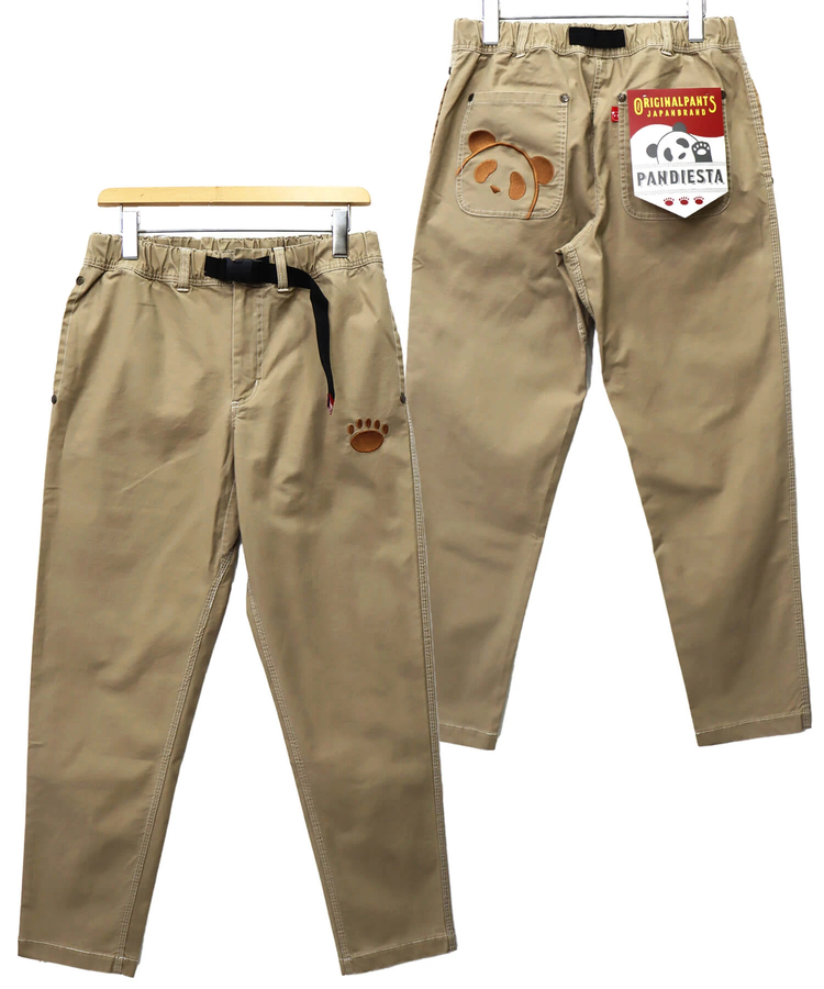 PANDIESTA(パンディエスタ) |SB 熊猫謹製 ストレッチ コットンツイル ナローパンツ(575950 MENS)