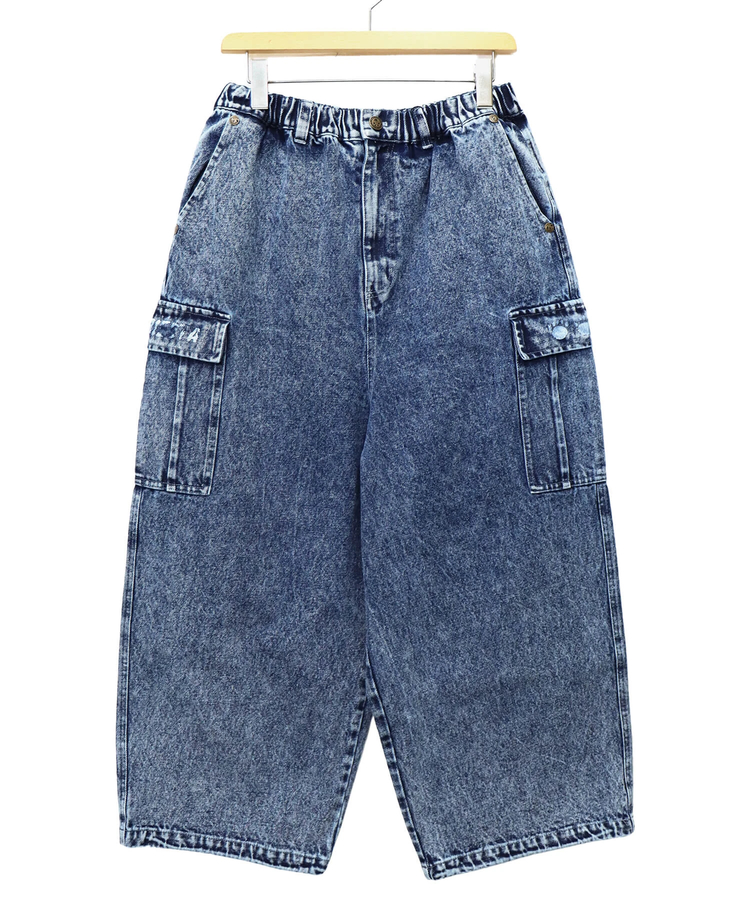 PANDIESTA(パンディエスタ) |SB 熊猫謹製 ケミカルウォッシュ イージー デニムパンツ(575951 MENS)