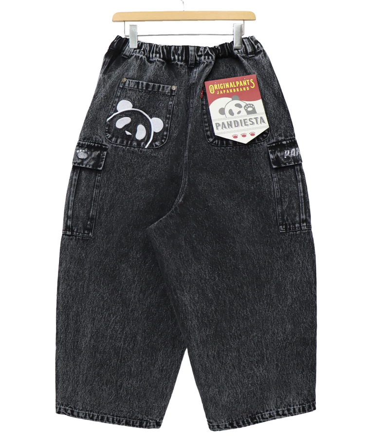 PANDIESTA(パンディエスタ) |SB 熊猫謹製 ケミカルウォッシュ イージー デニムパンツ(575951 MENS)