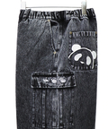 PANDIESTA(パンディエスタ) |SB 熊猫謹製 ケミカルウォッシュ イージー デニムパンツ(575951 MENS)