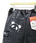 PANDIESTA(パンディエスタ) |SB 熊猫謹製 ケミカルウォッシュ イージー デニムパンツ(575951 MENS)