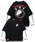 PANDIESTA(パンディエスタ) |SB 熊猫印 太陰太極 パンダフェイクレイヤード ロングスリーブTee(575200 MENS)