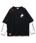 PANDIESTA(パンディエスタ) |SB 熊猫印 太陰太極 パンダフェイクレイヤード ロングスリーブTee(575200 MENS)