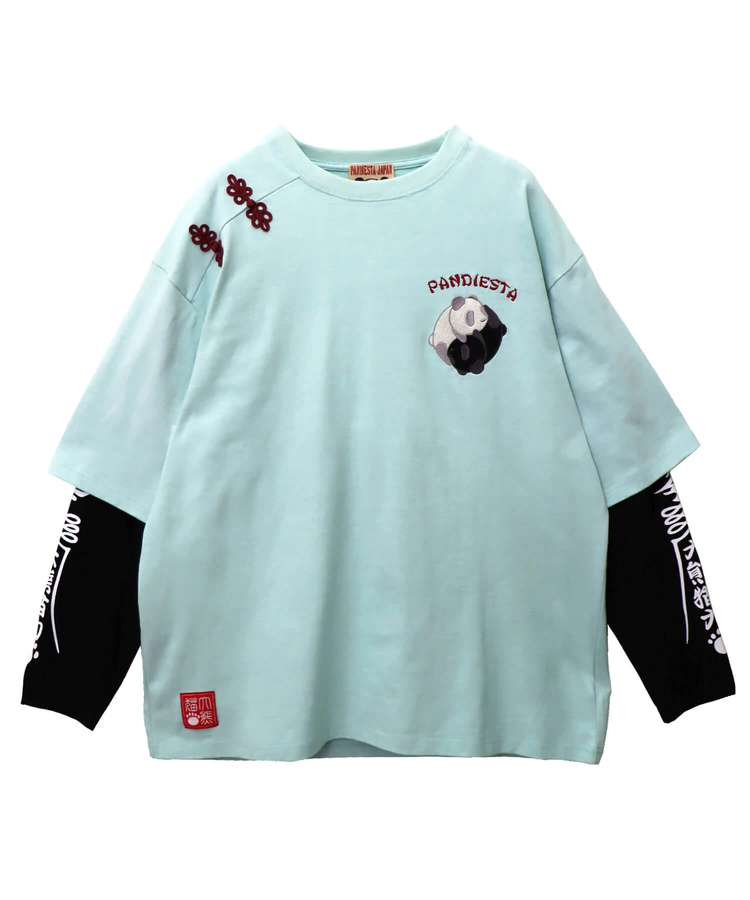 PANDIESTA(パンディエスタ) |SB 熊猫印 太陰太極 パンダフェイクレイヤード ロングスリーブTee(575200 MENS)