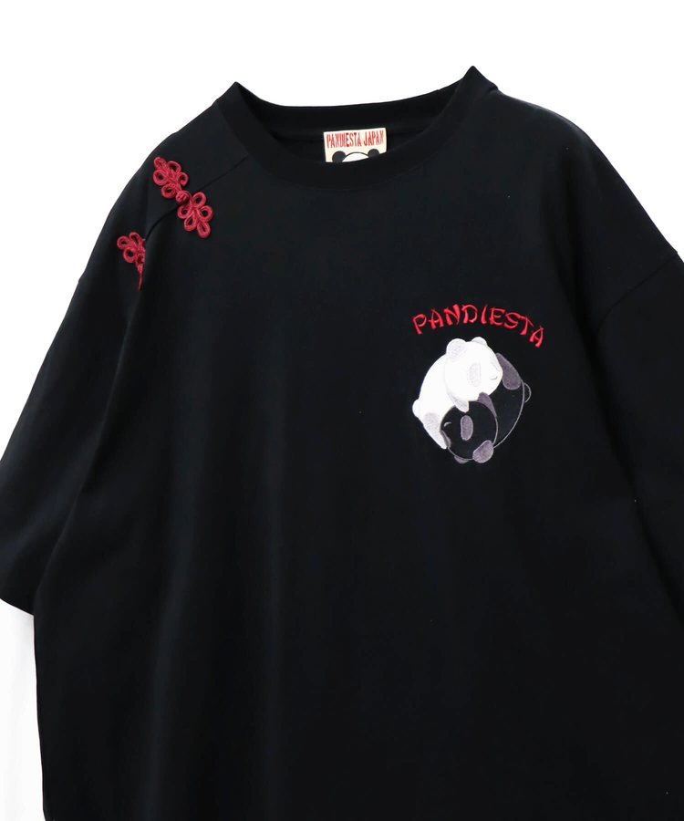 PANDIESTA(パンディエスタ) |SB 熊猫印 太陰太極 パンダフェイクレイヤード ロングスリーブTee(575200 MENS)