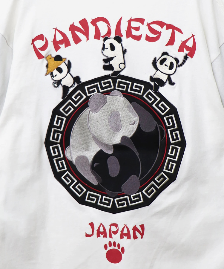 PANDIESTA(パンディエスタ) |SB 熊猫印 太陰太極 パンダフェイクレイヤード ロングスリーブTee(575200 MENS)