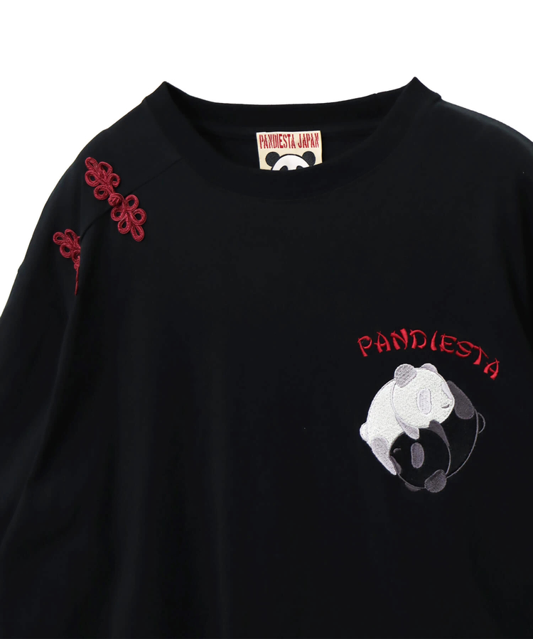 PANDIESTA(パンディエスタ) |SB 熊猫印 太陰太極 パンダフェイクレイヤード ロングスリーブTee(575200 MENS)