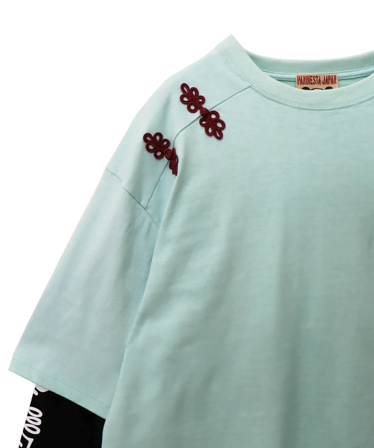 PANDIESTA(パンディエスタ) |SB 熊猫印 太陰太極 パンダフェイクレイヤード ロングスリーブTee(575200 MENS)